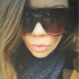 Black Havana Visor Sunglasses